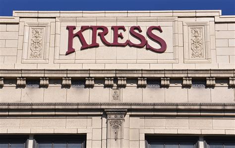 kress store metal box|kress store locations.